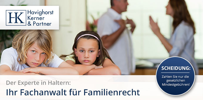Der Experte in Haltern: Ihr Fachanwalt für Familienrecht | Rechtsanwälte Havighorst Kerner & Partner